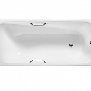 Чугунная ванна Wotte Start 170х75 с отверстиями для ручек